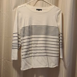 Cable & Gauge Boatneck Sweater